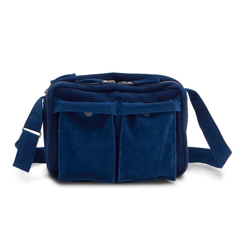 Handmade plant dyed messenger bag Kendo fabric messenger bag thorn shoulder bag