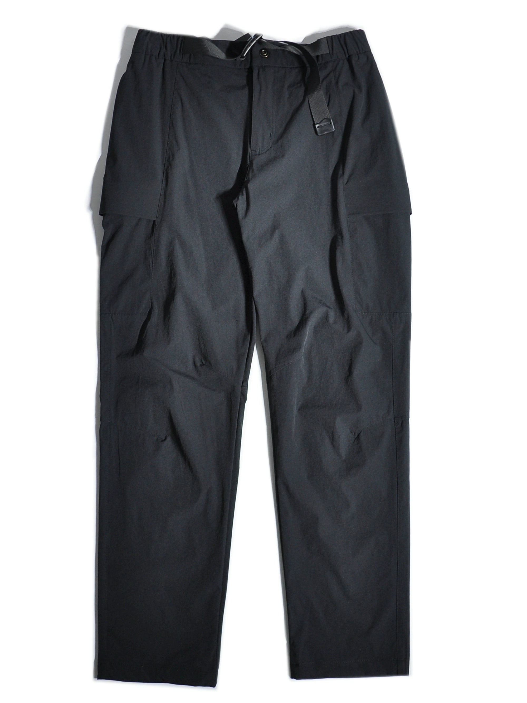 Spring/summer thin mountain outdoor quick-dryer energy wind multi-pocket cargo pants loose straight slim fit stretch slacks