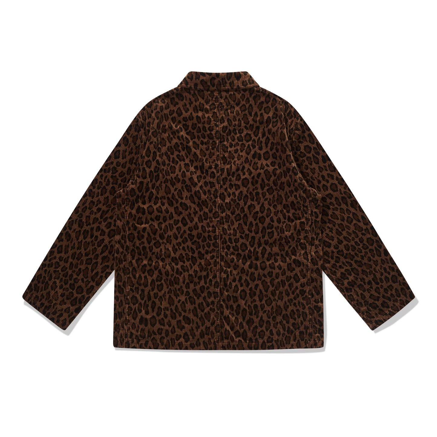 24AW JELADO Japanese vintage corduroy leopard print cotton men's and women's loose long-sleeved jackets