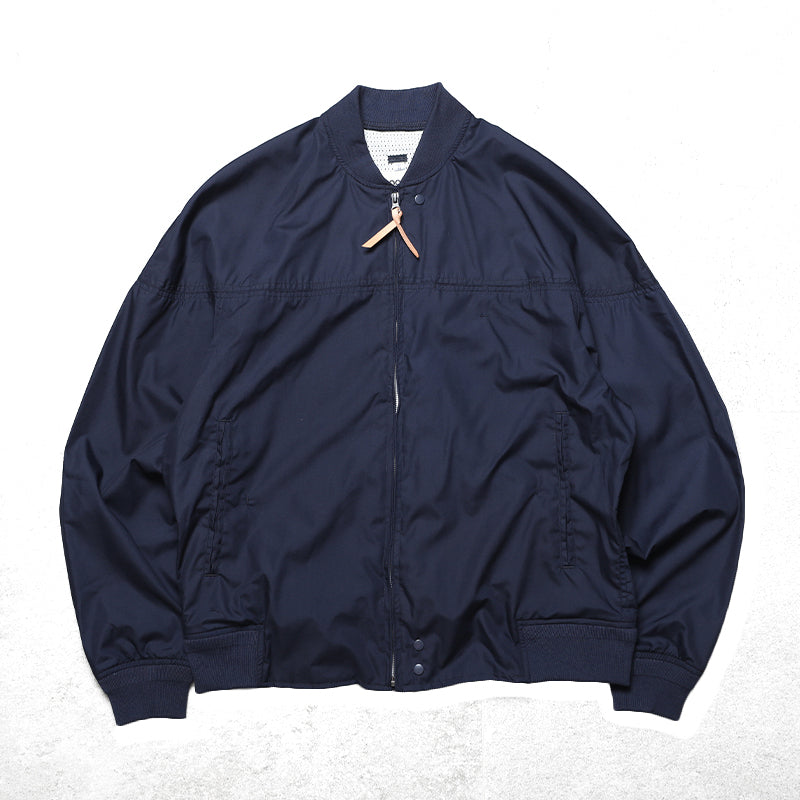 Nana 24SS Flight Jacket Retro Zip Zip Baseball Jersey