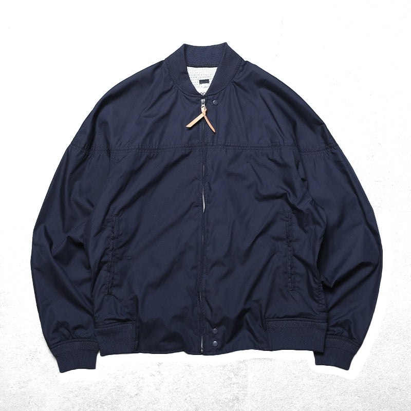 Nana 24SS Flight Jacket Retro Zip Zip Baseball Jersey