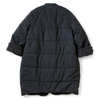 23AW  Japanese casual mid-length five-point quilt wrap cotton jacket