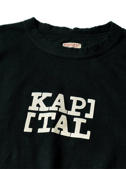 Japanese casual unisex trend print logo short sleeve T-shirt