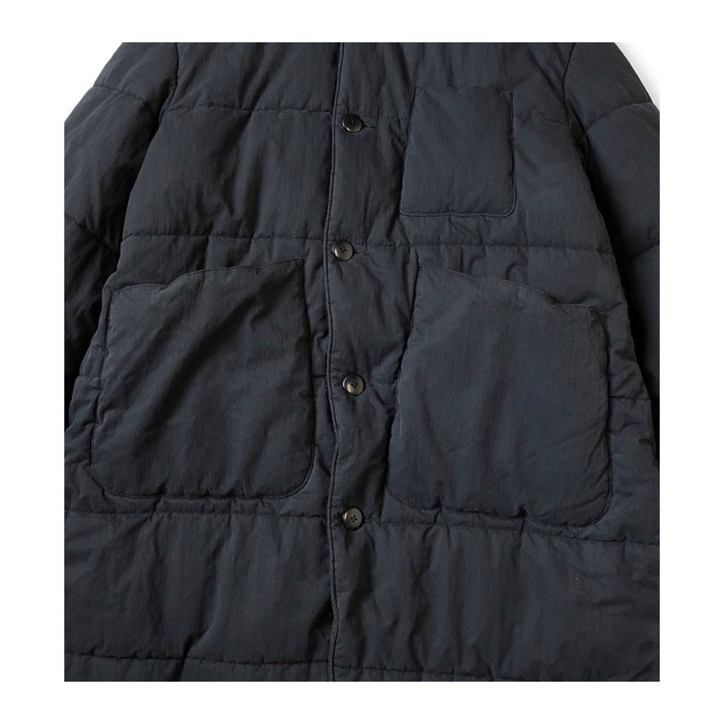 23AW Mid-Length Quilt Wrap Cotton Jacket – Five-Point Japanese Streetwear