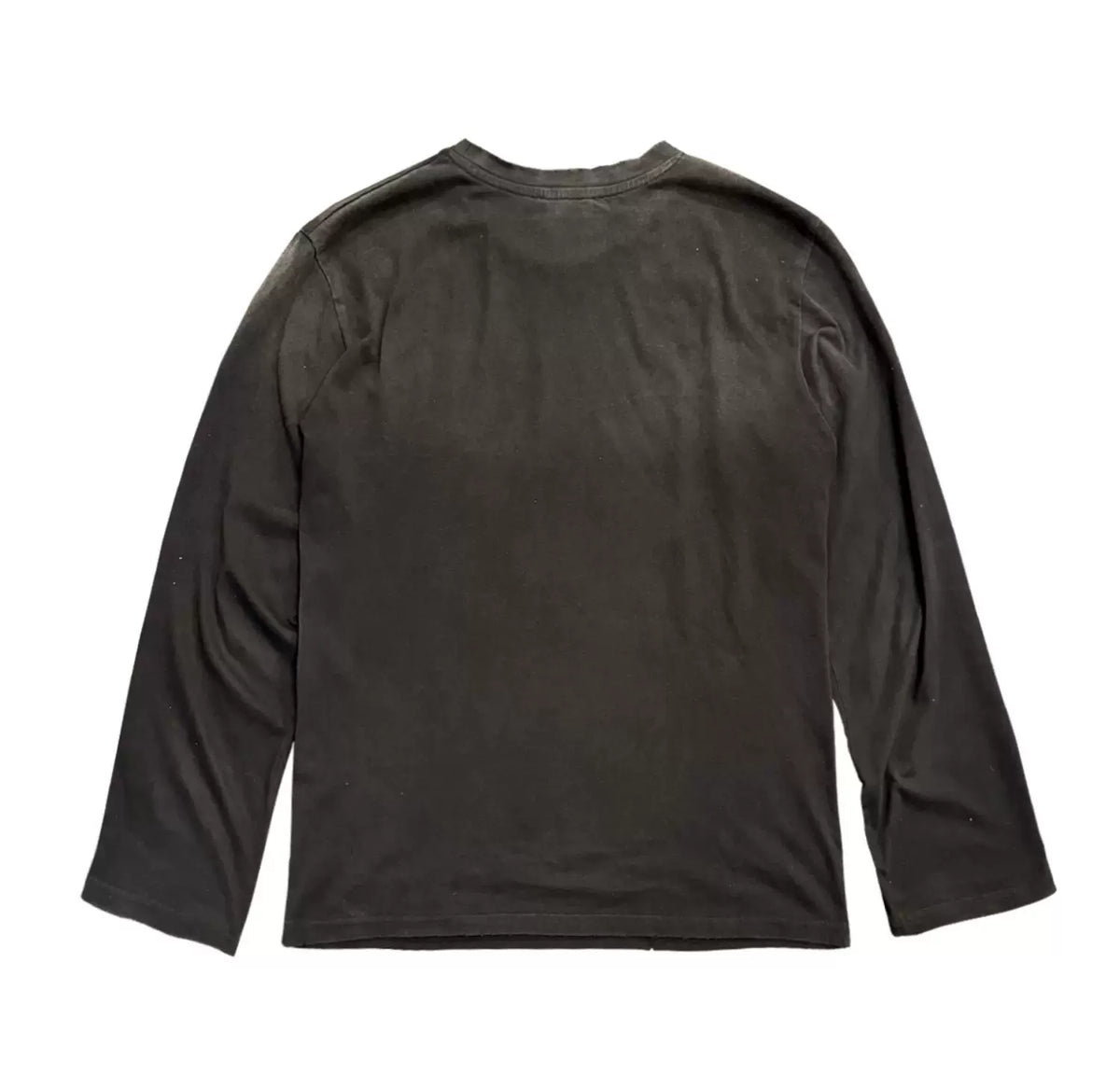 Graphic Long-Sleeve T-Shirt – Handwritten Text | Yamalinclothes