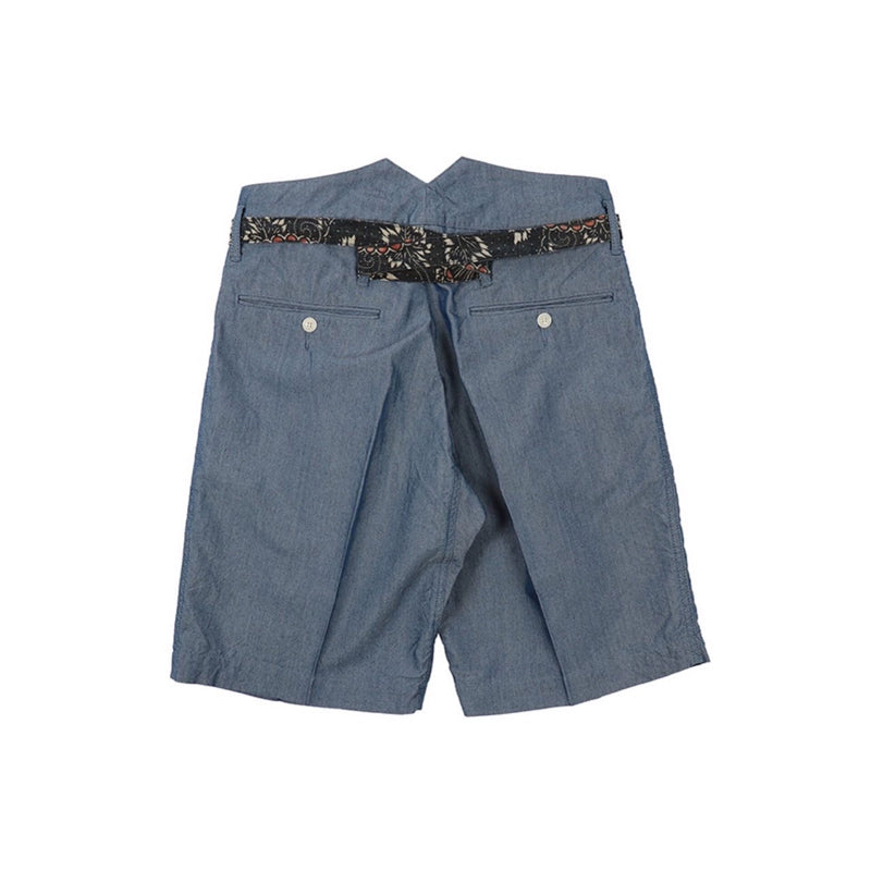 ICT HAKAMA overseas limited cashew flower ancient cloth belt casual tide shorts