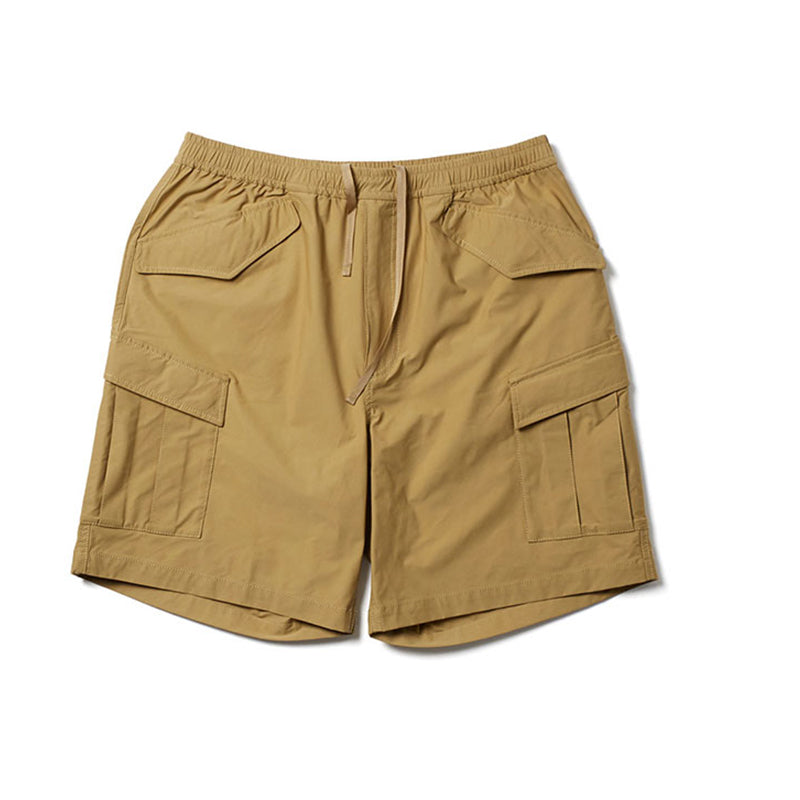 Japanese men's functional wind waterproof multi-pocket tooling shorts couple trend casual pants