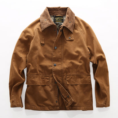 Canvas Double-Pocket Functional Jacket – Abrasion-Resistant Oversized Unisex – Japanese vintage | fall outfits 2026 | fall winter outfits | classy winter outfits | lazy comfy outfits | japanese streetwear | vintage workwear | yamalin clothes | Yamalinclothes