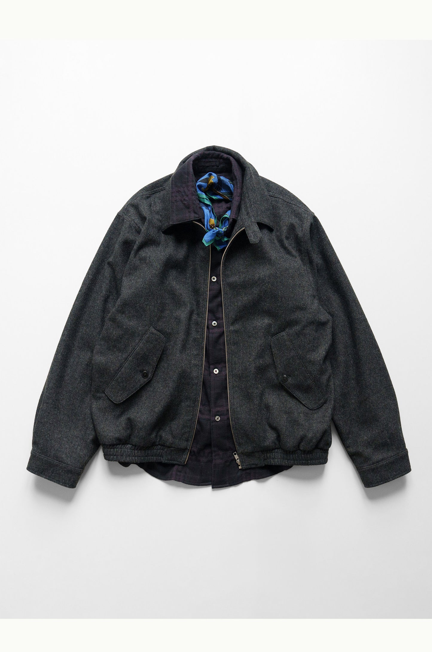 3M Thinsulate wool-blend padded Harrington jacket is unisiform