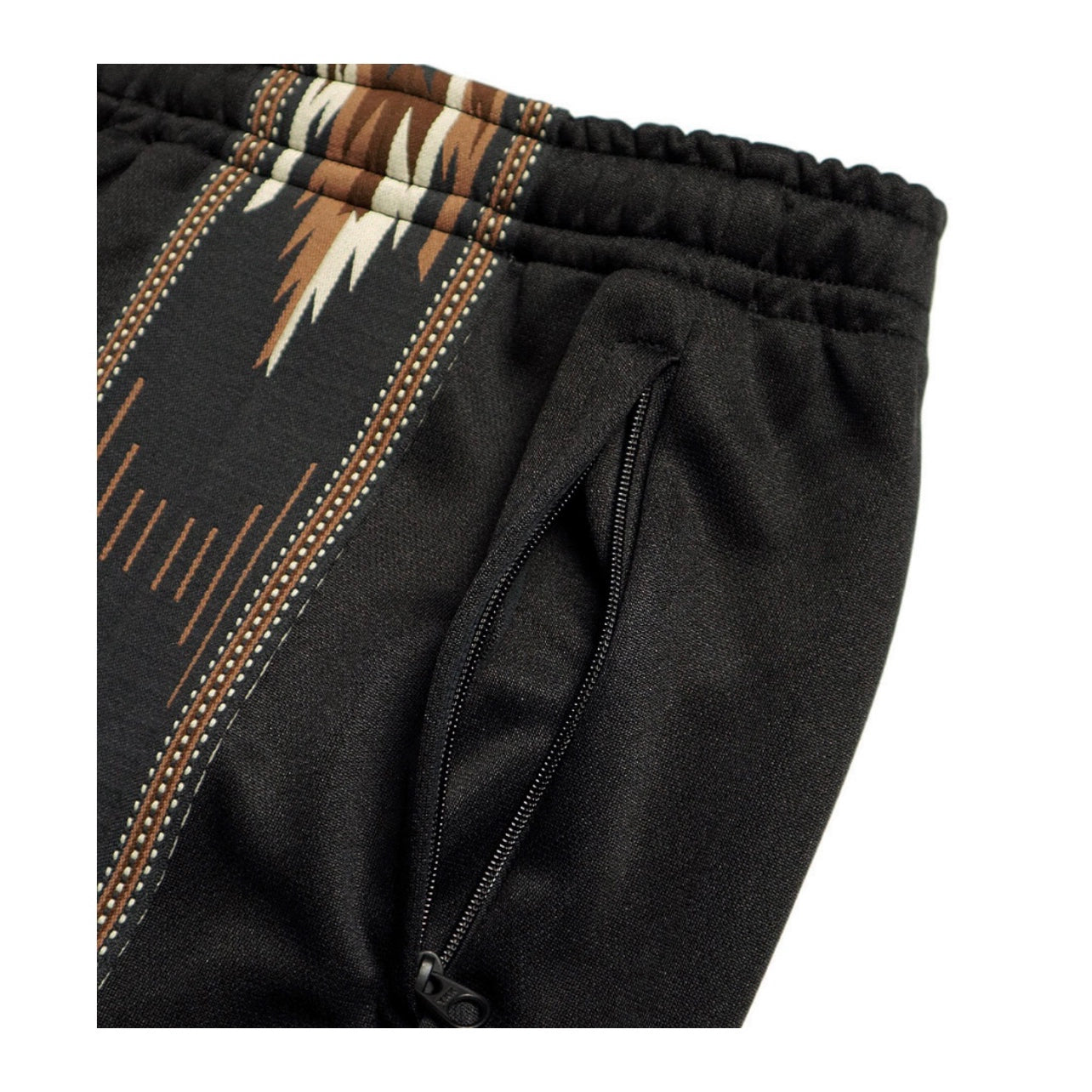 Kapital 25AW Japanese Warm Flared Pants - Celebrity Style Embroidered Elastic Waist Trousers