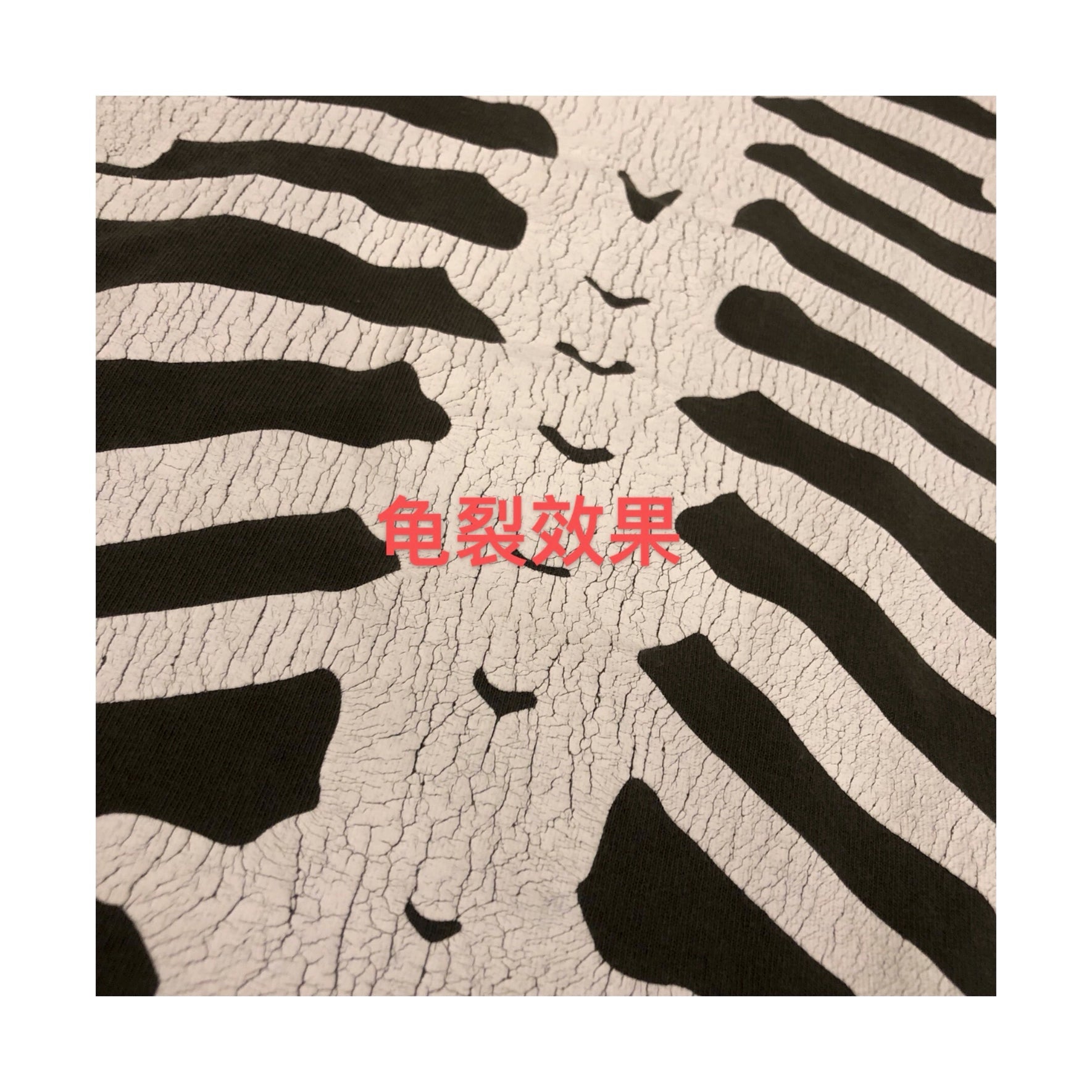 Japanese trend cotton loose stitching bone print short-sleeved T-shirt