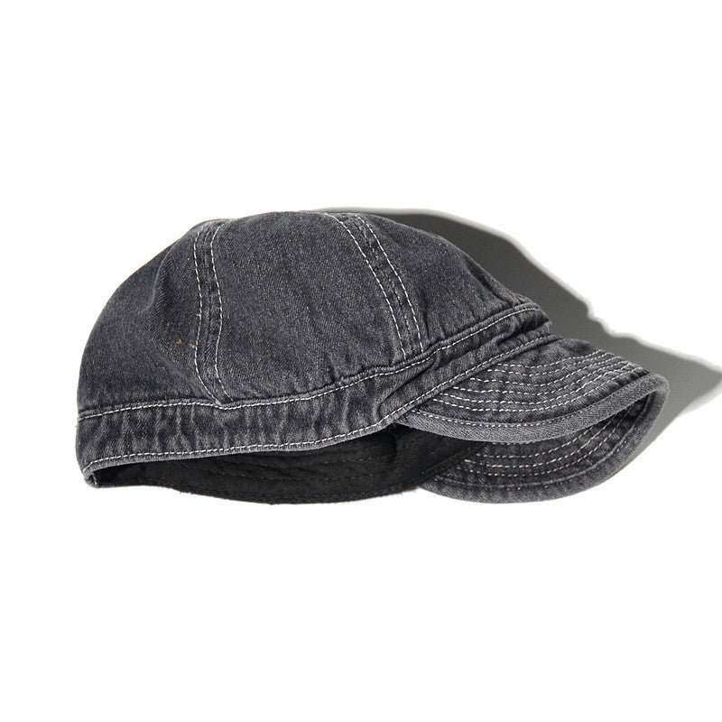 Japanese Vintage Distressed Denim Baseball Cap – Workwear Unisex Streetwear Hat – Japanese vintage | yamalin clothes | Yamalinclothes