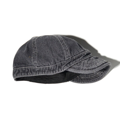 Japanese Vintage Distressed Denim Baseball Cap – Workwear Unisex Streetwear Hat – Japanese vintage | yamalin clothes | Yamalinclothes