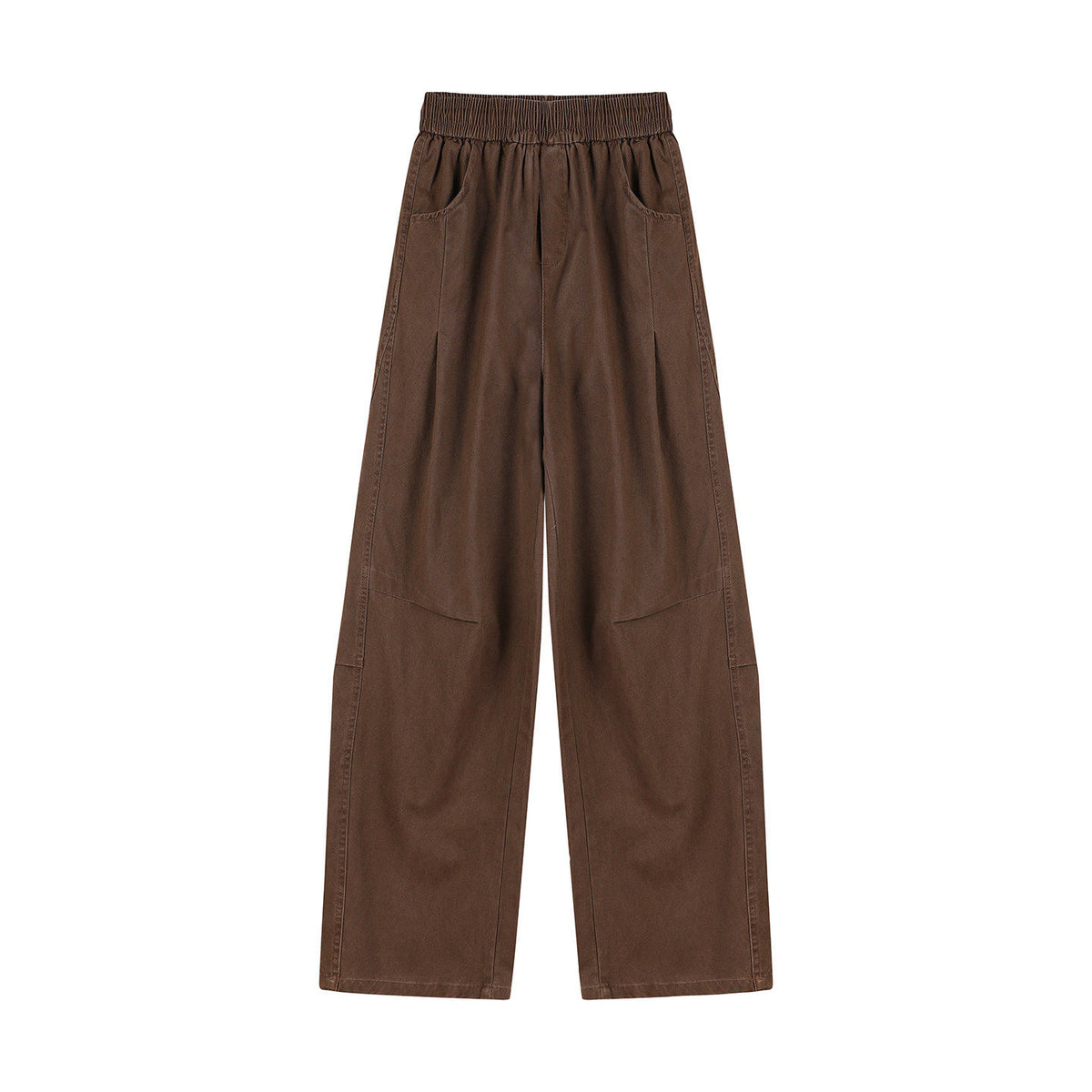 Cotton Utility Pants – Washed Finish & Panel Seams | Yamalinclothes