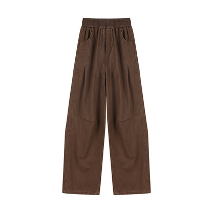 Cotton Utility Pants – Washed Finish & Panel Seams | Yamalinclothes