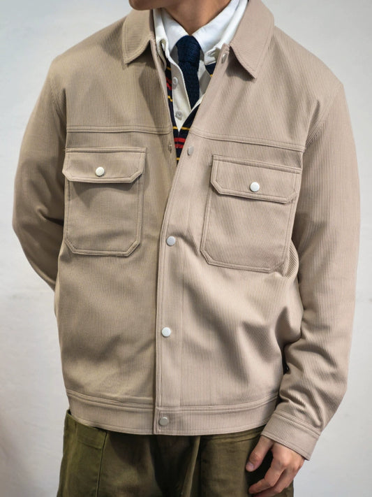 AMERICAN CARGO JACKET JACKET MEN'S RETRO OLD MONEY STYLE MERALD WEAR 2024 NEW