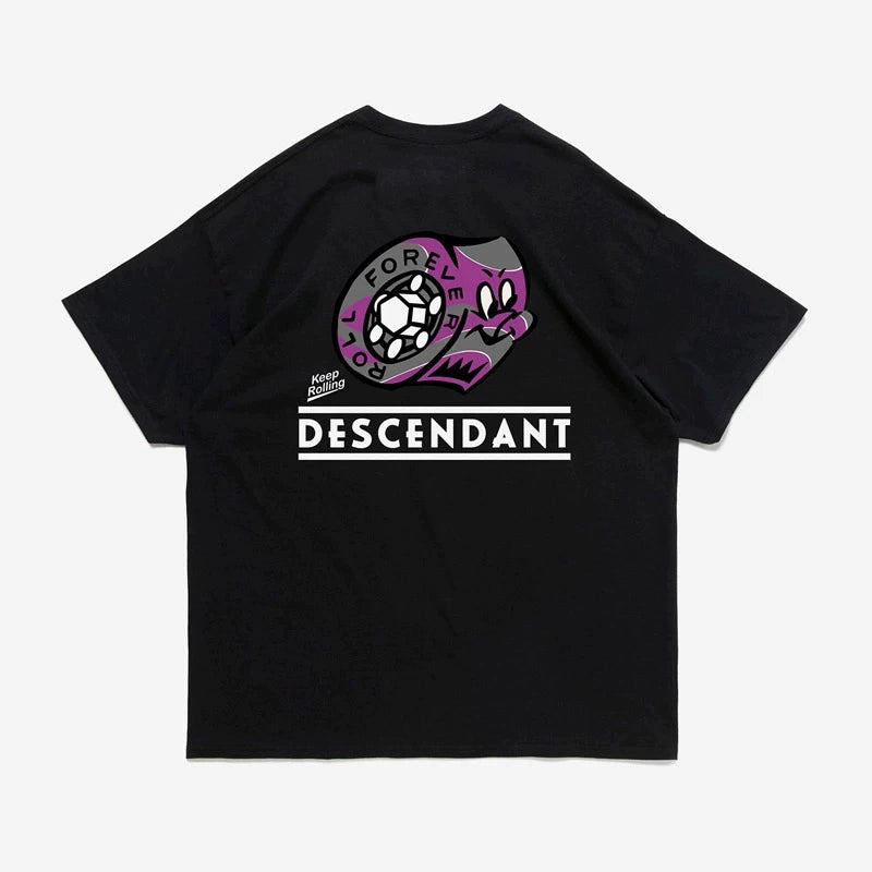 25SS tooling printing short-sleeved T-shirt loose heavy round neck fashion brand