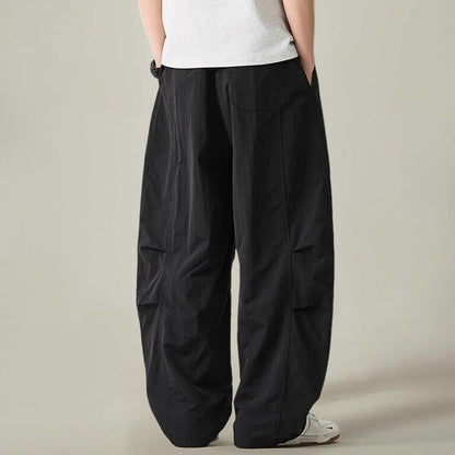Lightweight Quick-Dry Wide-Leg Straight Pants – Loose Retro Casual Summer Unisex