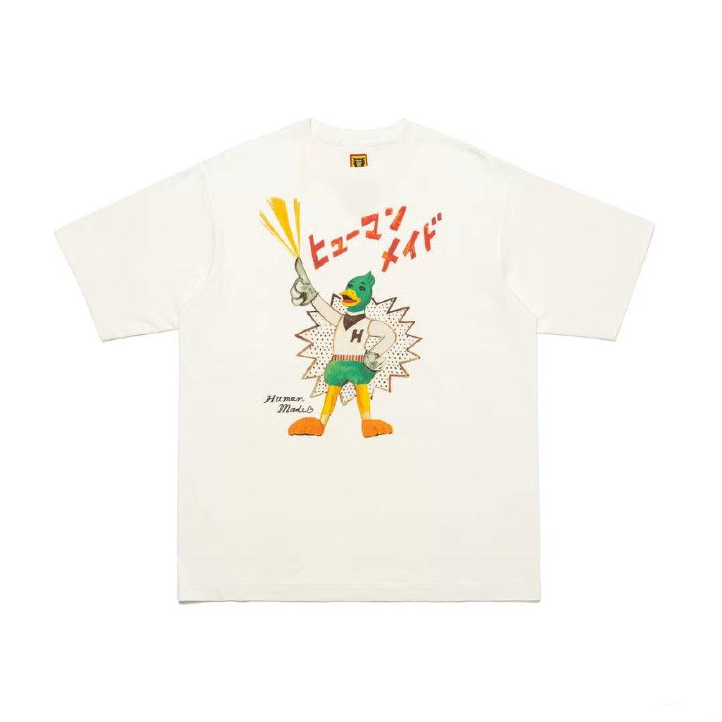 Japanese summer heavy short-sleeved T-shirt illustration series nigo short tee
