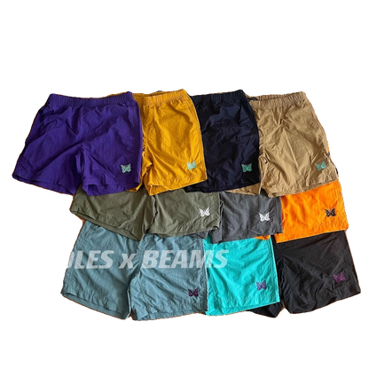 Butterfly embroidery day tide City boy nylon quick-drying beach shorts