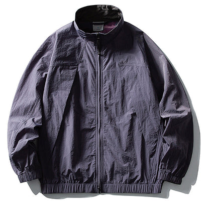 Quick-Dry Stand-Collar Outdoor Jacket – Mountain Oversized Unisex – Japanese vintage | fall outfits 2026 | fall winter outfits | classy winter outfits | lazy comfy outfits | japanese streetwear | vintage workwear | yamalin clothes | Yamalinclothes