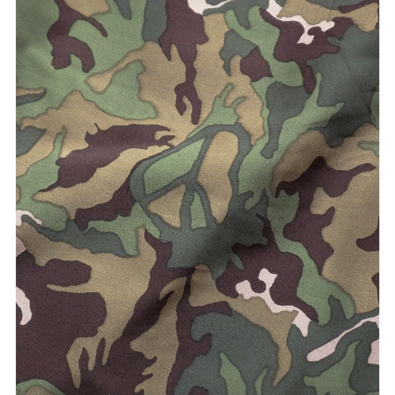 Quick-drying camouflage Japanese and Korean loose elastic trend all-matching casual shorts