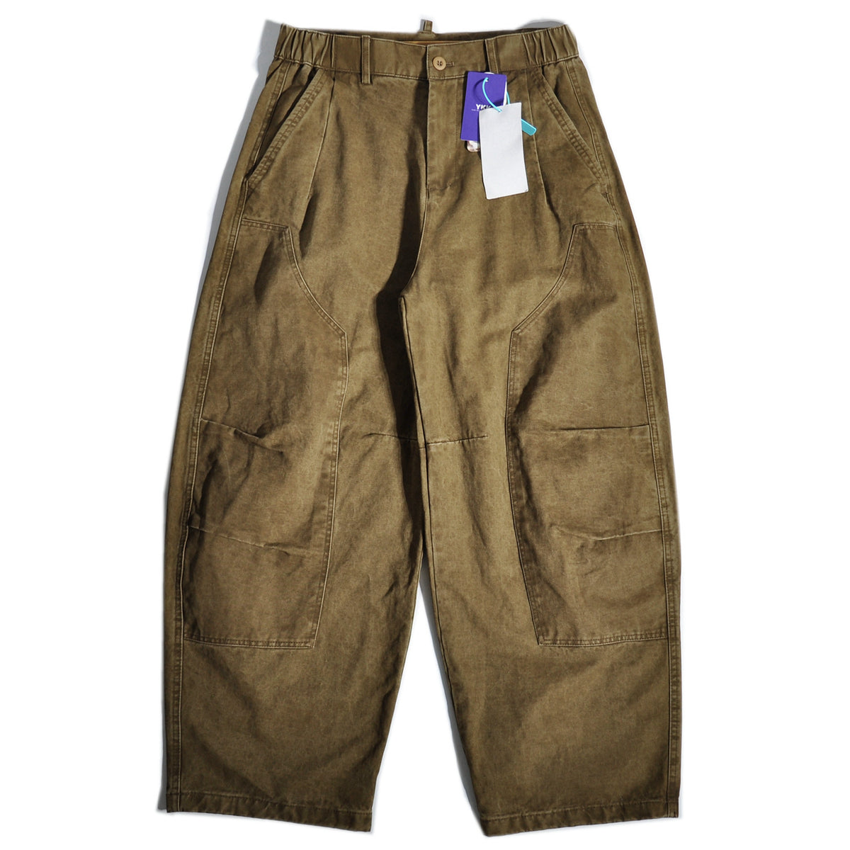 Wide-Leg Cargo Pants – American Vintage Japanese Mountain Loose Unisex