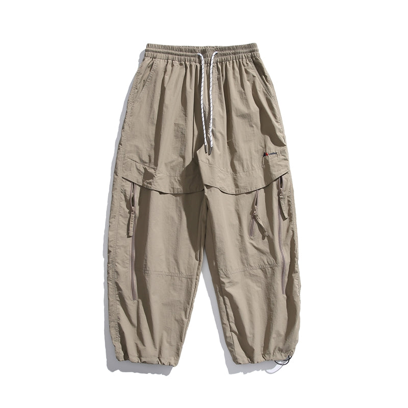 Outdoor mountain function water-repellent trekking pants casual pants men's and women's cargo pants