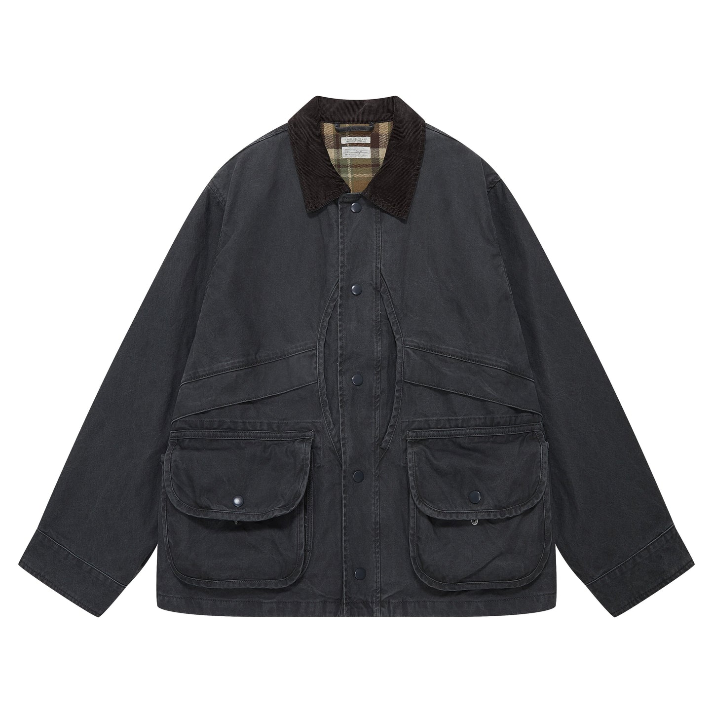 FW25 USAGE Hunting Jacket - Yamalin Heavy Year Washed Cotton Barn Hunting Silhouette Jacket