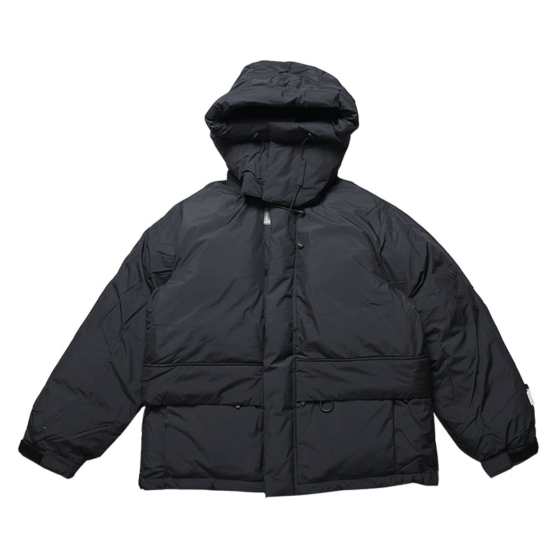 Hand Punch Big Doll PIE39 Japanese Functional Waterproof Outdoor Multi-Pocket Hooded Down Jacket