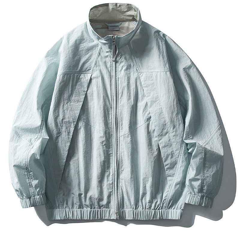 Quick-Dry Stand-Collar Outdoor Jacket – Mountain Oversized Unisex – Japanese vintage | fall outfits 2026 | fall winter outfits | classy winter outfits | lazy comfy outfits | japanese streetwear | vintage workwear | yamalin clothes | Yamalinclothes