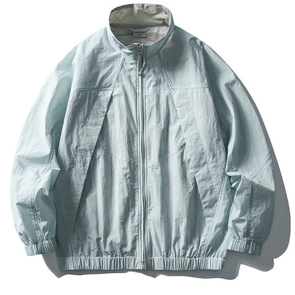Quick-Dry Stand-Collar Outdoor Jacket – Mountain Oversized Unisex – Japanese vintage | fall outfits 2026 | fall winter outfits | classy winter outfits | lazy comfy outfits | japanese streetwear | vintage workwear | yamalin clothes | Yamalinclothes