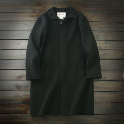 Blockbuster cow goods! 100 wool trench coats! Italy order men's autumn/winter midi knitted sweater jacket