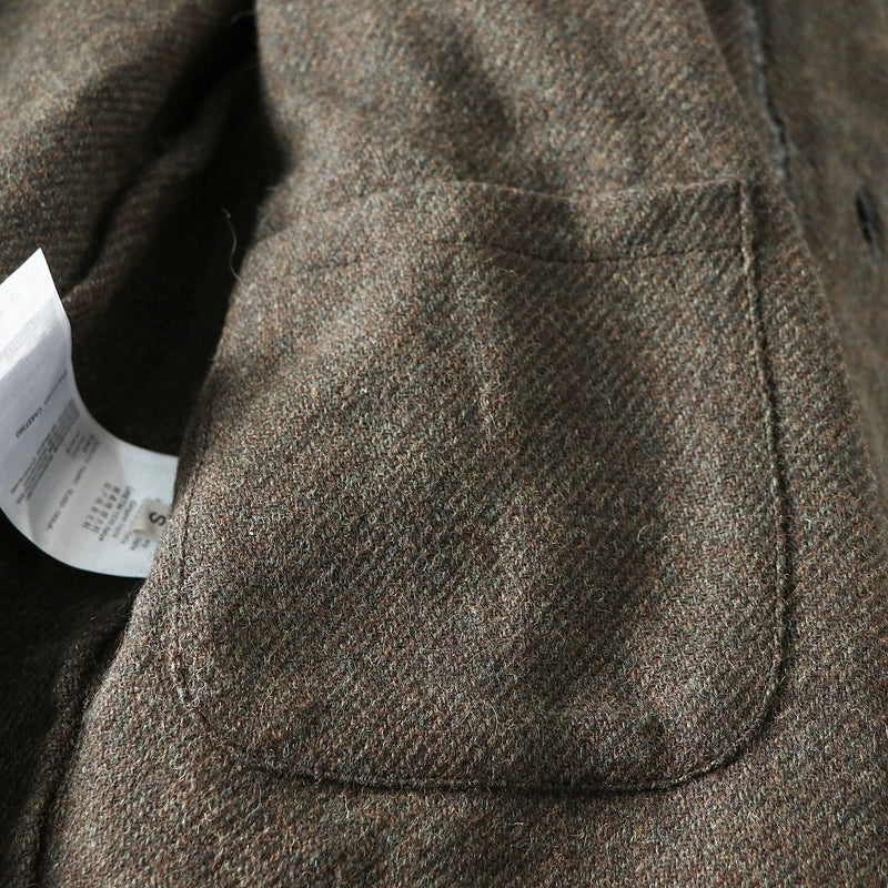 Heavy rare foreign trade original order tail goods men's autumn and winter high-end stand-collar sweater thickened cardigan sweater coat