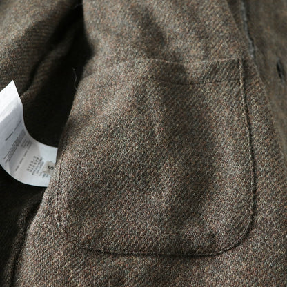 Heavy rare foreign trade original order tail goods men's autumn and winter high-end stand-collar sweater thickened cardigan sweater coat