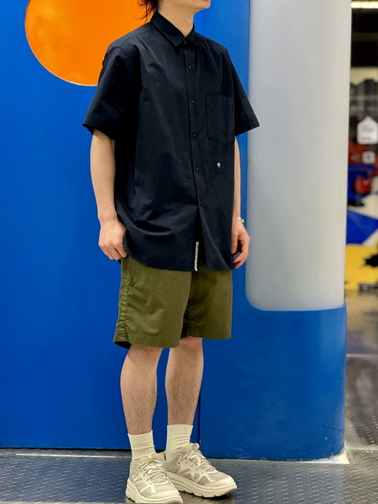 Japanese fashion retro casual loose all-matching trend short-sleeved shirt