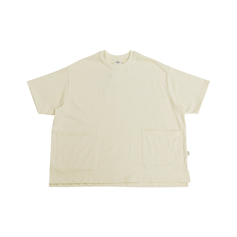Japanese-style large wide short sleeve tee bat sleeve
