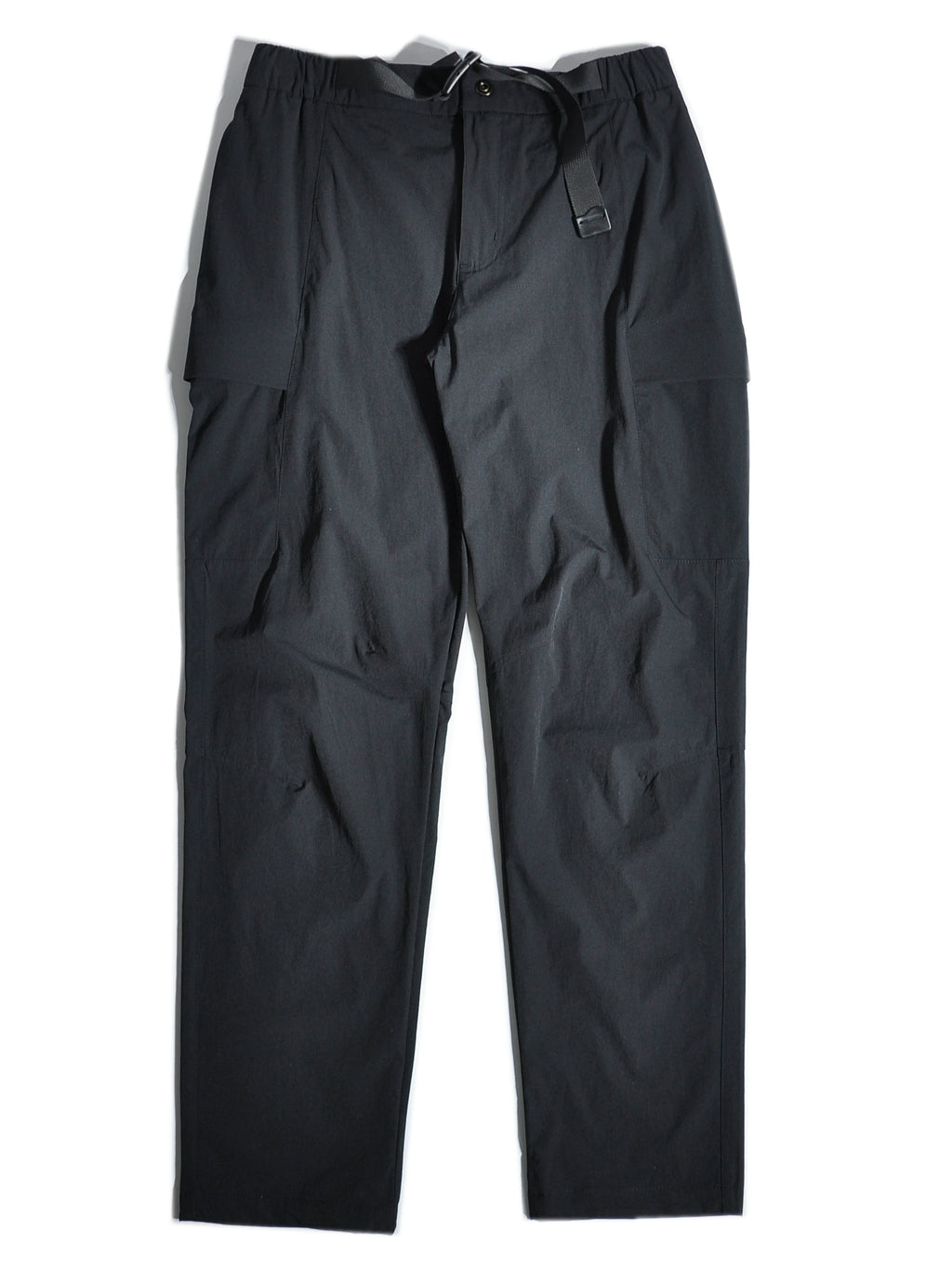 Spring/summer thin mountain outdoor quick-dryer energy wind multi-pocket cargo pants loose straight slim fit stretch slacks