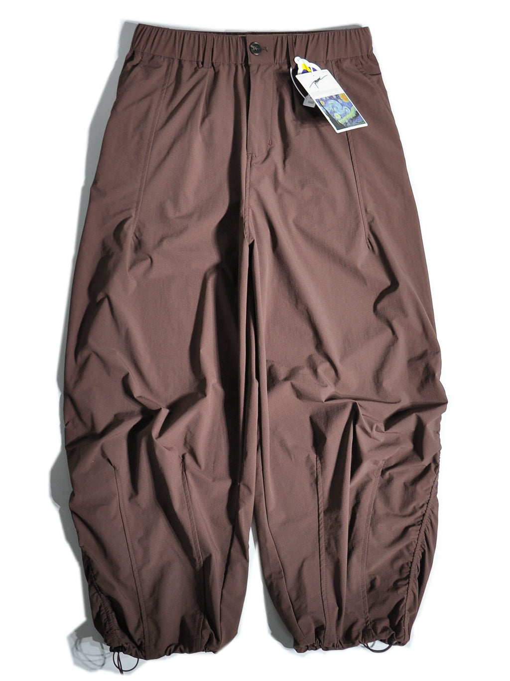 Japanese CityBoy Mountain Outdoor Functional Quick-Drying Wide-Leg Cargo Pants Loose Straight Drap Silhouette Leggings