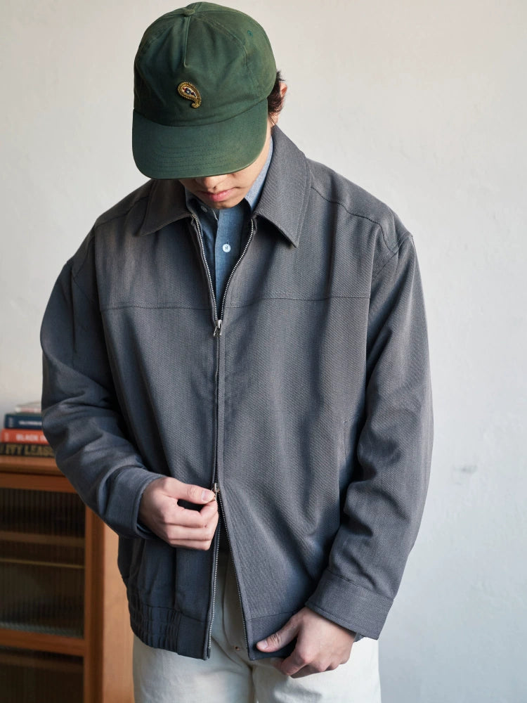 GRAY POCKET JACKET 2024 NEW SPRING MEN
