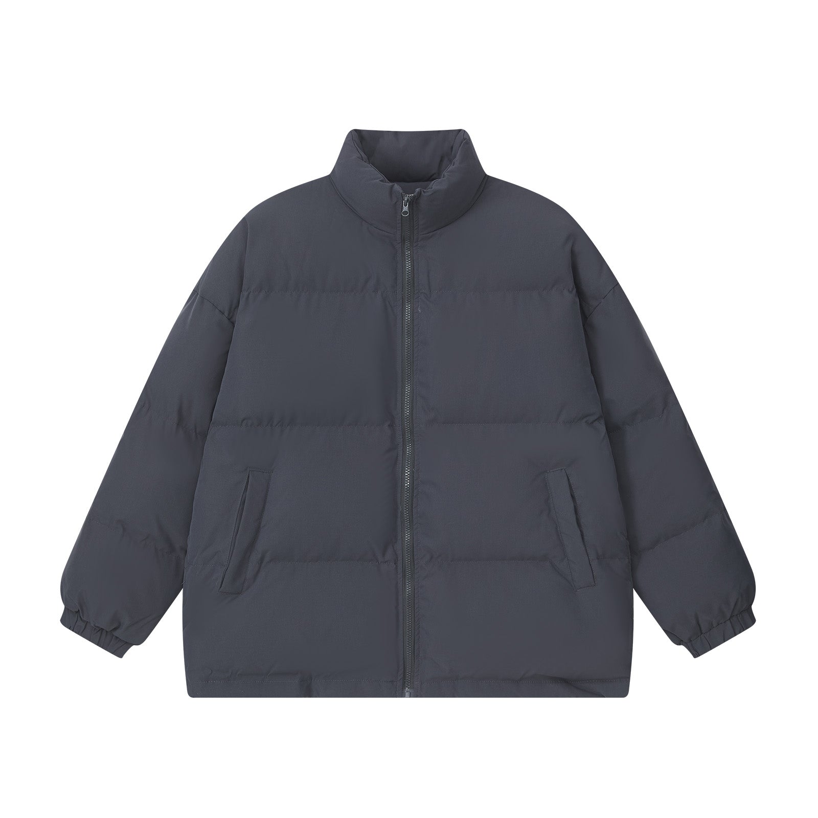 Japanese short bread jacket men's black stand-up collar cotton jacket in winter thick cotton jacket loose warm jacket