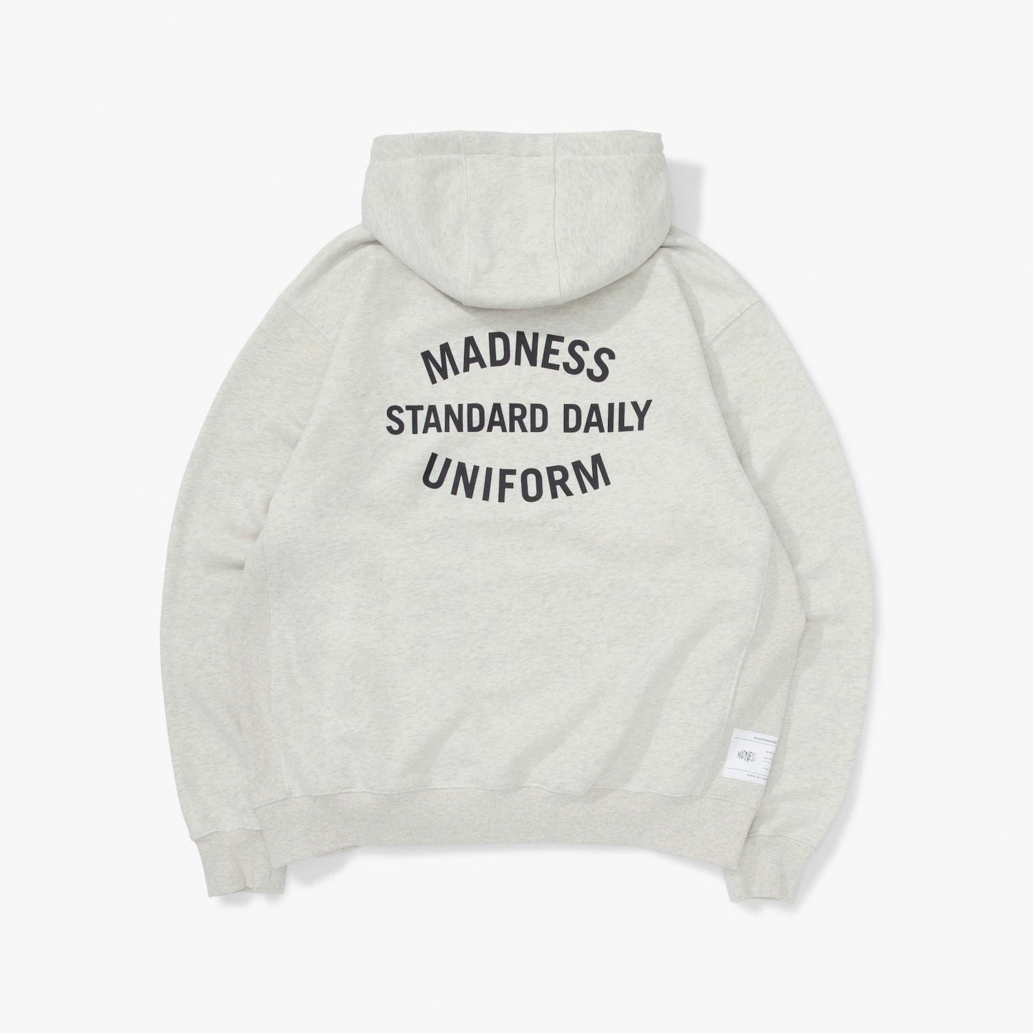 Heavy terry hooded hoodie man