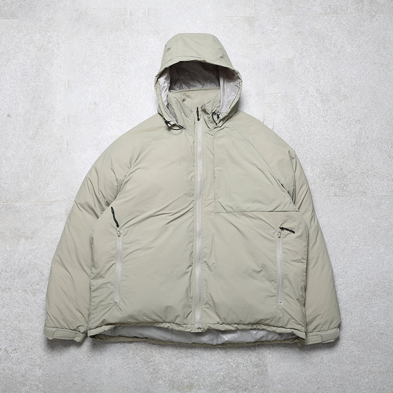 DOWN N.HOOLYWOOD X MADNESS SHAWN LOK OUTDOOR WINDPROOF WARM HIDDEN HAT PUFFER JACKET