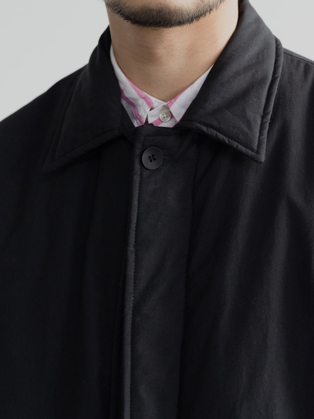 Japanese retro mid-length cotton clothes, men's workwear cotton clothes, loose casual thickened warm jacket