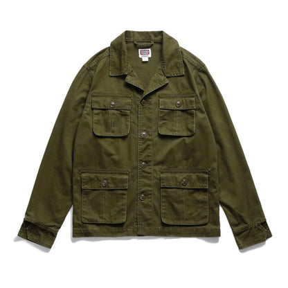 American Vintage M65 Multi-Pocket Cargo Lapel Jacket – Unisex Cotton – Japanese vintage | yamalin clothes | Yamalinclothes