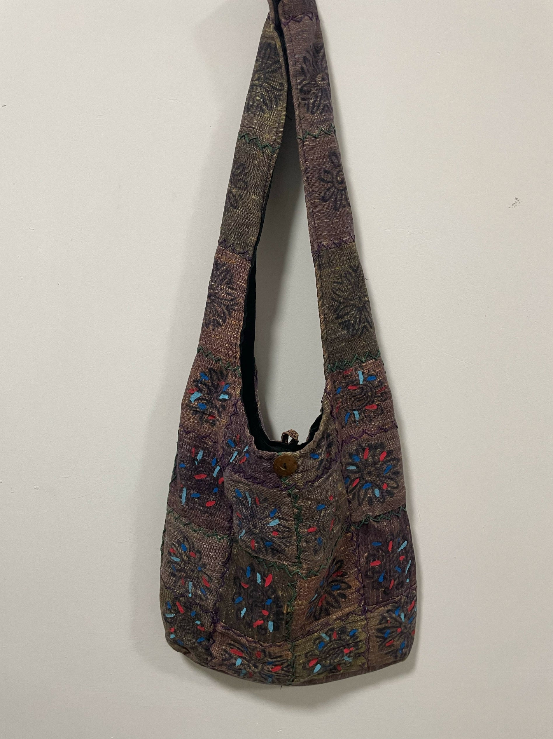 Nepalese women's bags, net red bags, handmade bags, large-capacity shoulder bags, travel outdoor storage, cross-body bags