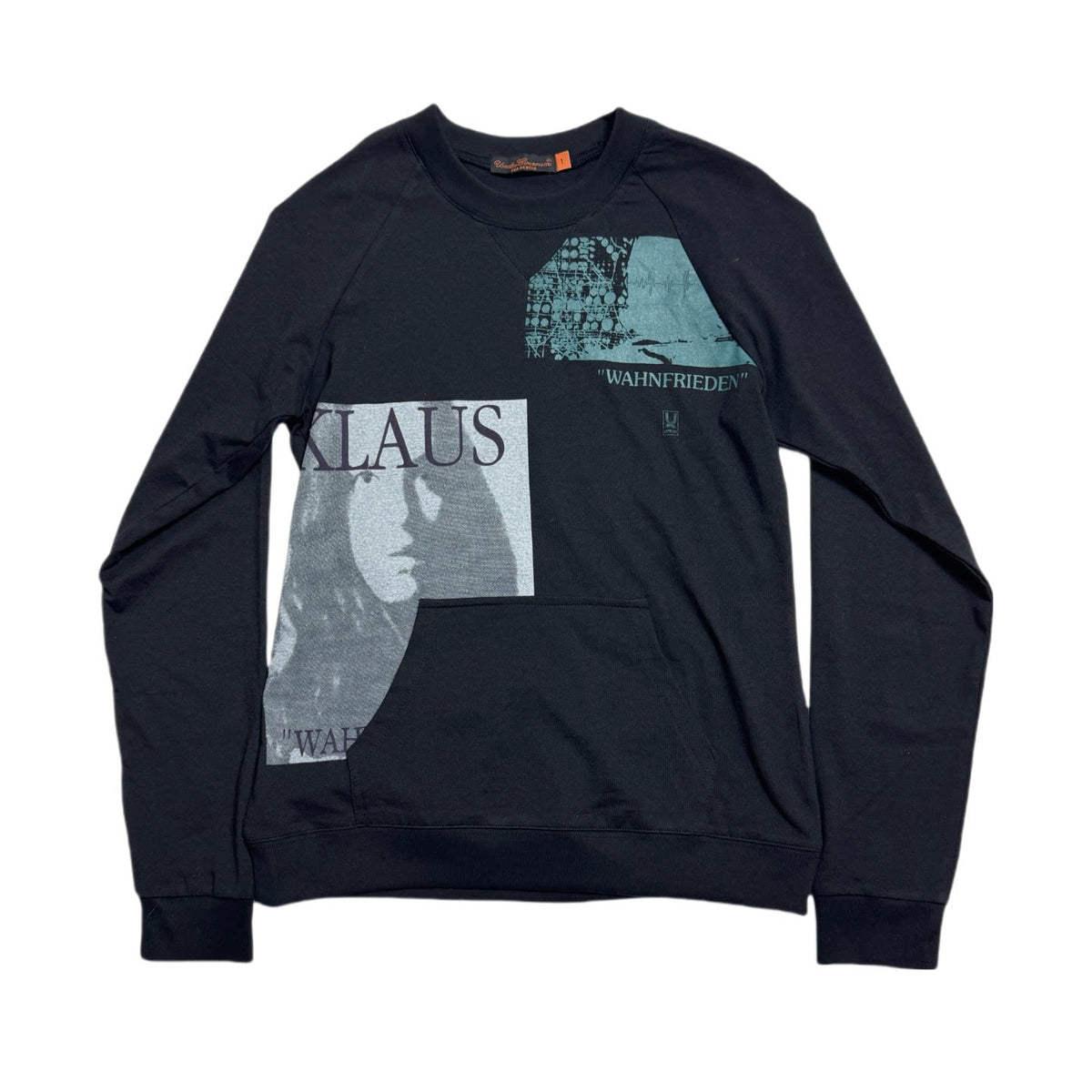 Vintage Portrait Sheet Music Graphic Sweatshirt – Washed Oversized Unisex Pullover – Japanese vintage | yamalin clothes | Yamalinclothes