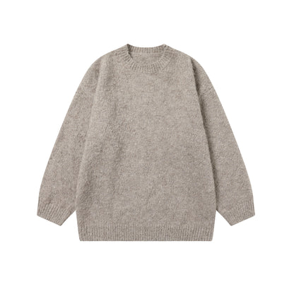 Retro Lazy Wool Knit Pullover – Loose Unisex Sweater – Japanese vintage | yamalin clothes | Yamalinclothes