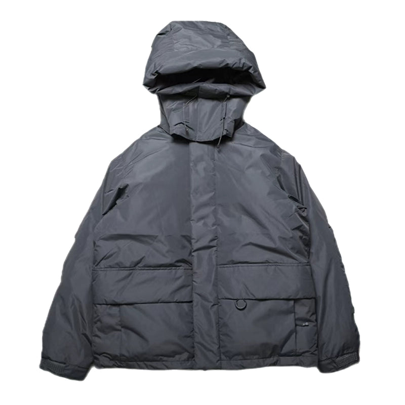 Hand Punch Big Doll PIE39 Japanese Functional Waterproof Outdoor Multi-Pocket Hooded Down Jacket