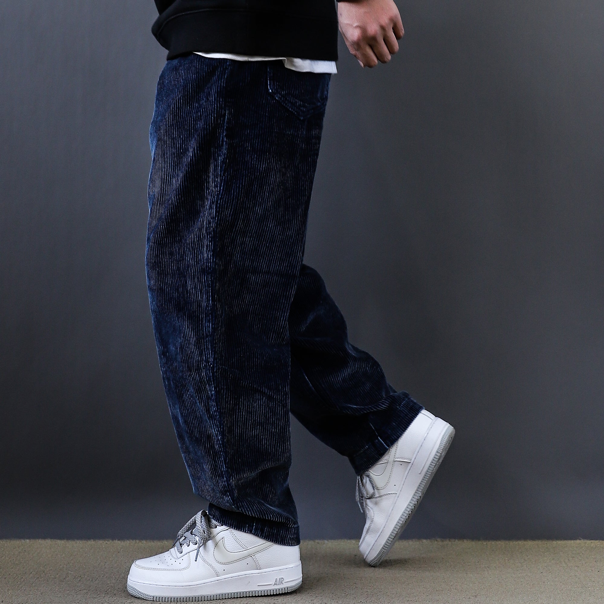 Spring Autumn 2025 Men's Japanese Corduroy Casual Pants Vintage Drawstring Athletic Pants Men's Spring and Autumn Pants